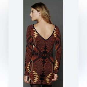 Free People Huntress of Man Mini Sweater Dress - XS